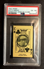 1927 W560 Strip Card Lefty Grove Hall of Fame Rookie (RC) - PSA 6 EX-MT Hand Cut
