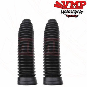 Motorcycle Front Fork Rubber Gaiters 240mm x 35mm x 55mm Pair - Picture 1 of 1