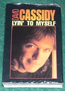 DAVID CASSIDY - Lyin' To Myself (Cassette Single, 1990) Very Good+ - Picture 1 of 1