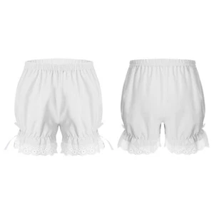 Girl Ruffle Dance Shorts Breathable Safety Shorts Pumpkin Bloomer Undershort - Picture 1 of 43