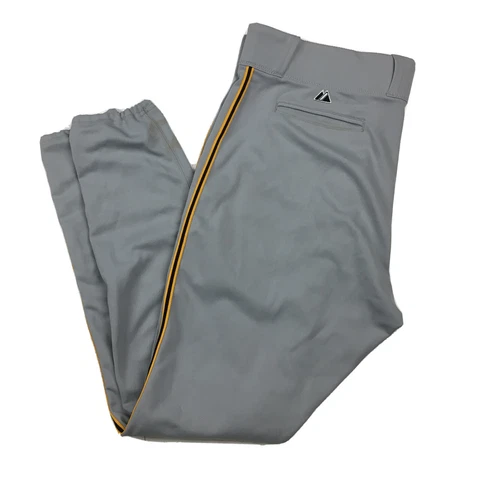 Pittsburgh Pirates Majestic Authentic Collection Baseball Pants Away Gray 44x36 Cover