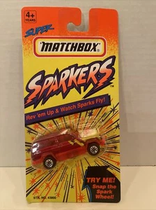 Auto vintage 1993 Matchbox Super Sparkers, crea vere scintille! Nuovo in scatola! - Foto 1 di 7