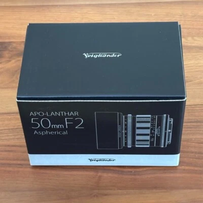 Voigtlander APO-LANTHAR 50mm F2 Aspherical II for Nikon Z New in Box from Japan - Image 1 of 4