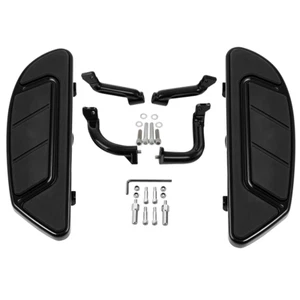 Driver Floorboard Footboard & Bracket Fit For Harley Touring Street Glide 17-24 - Picture 1 of 9