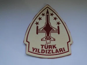 Aufnäher Türkische Luftwaffe   Türk Yildizlari ca  8,3x10  cm - Picture 1 of 1