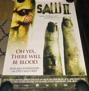 SAW II 27x40 SS Single Sided Original Video Movie Poster Tobin Bell HORROR Film - Picture 1 of 1