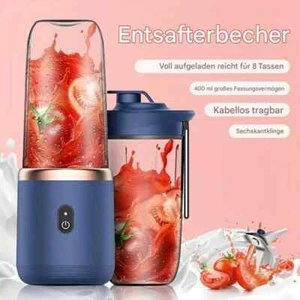 400+400ML STANDMIXER SMOOTHIE MAKER ZERKLEINERER MULTIFUNKTION MIXER MILCHSHAKER - Bild 1 von 11