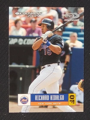 Donruss #261 2005 aniversario de Richard Hidalgo/25 Mets de Nueva York Foto 1 de 2