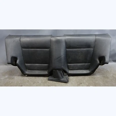 Banco inferior asiento trasero convertible BMW E46 M3 01-06 01 dañado cuero negro OEM Foto 1 de 4