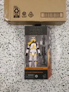 Star Wars Black Series Mandalorian Artillery Stormtrooper Amazon Exclusive New - Picture 1 of 9