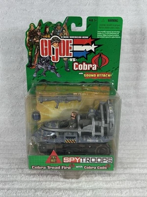 GI Joe Cobra Tread Fire con Bobinas Cobra Tropas Espía Sellado NUEVO en Tarjeta Foto 1 de 4