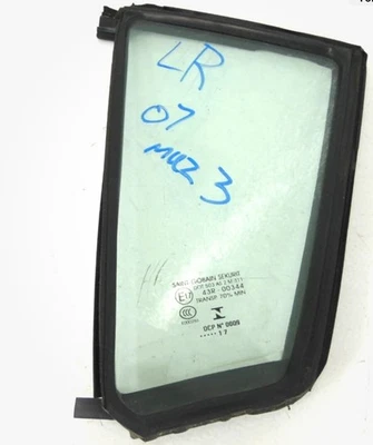 2004-2009 Mazda 3 Sedan Sdn Rear Door Window Vent Glass Driver Left LH OEM - Image 1 of 3