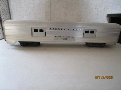 Lionel,O 规格,2530 铝制行李车 — 第 1/4 张图片