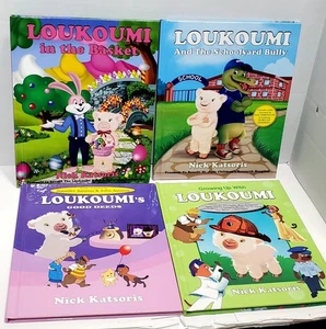 Menge 4 Loukoumi Hardcover Bücher von Nick Katsoris, Gute Taten, Bully,... - Bild 1 von 24