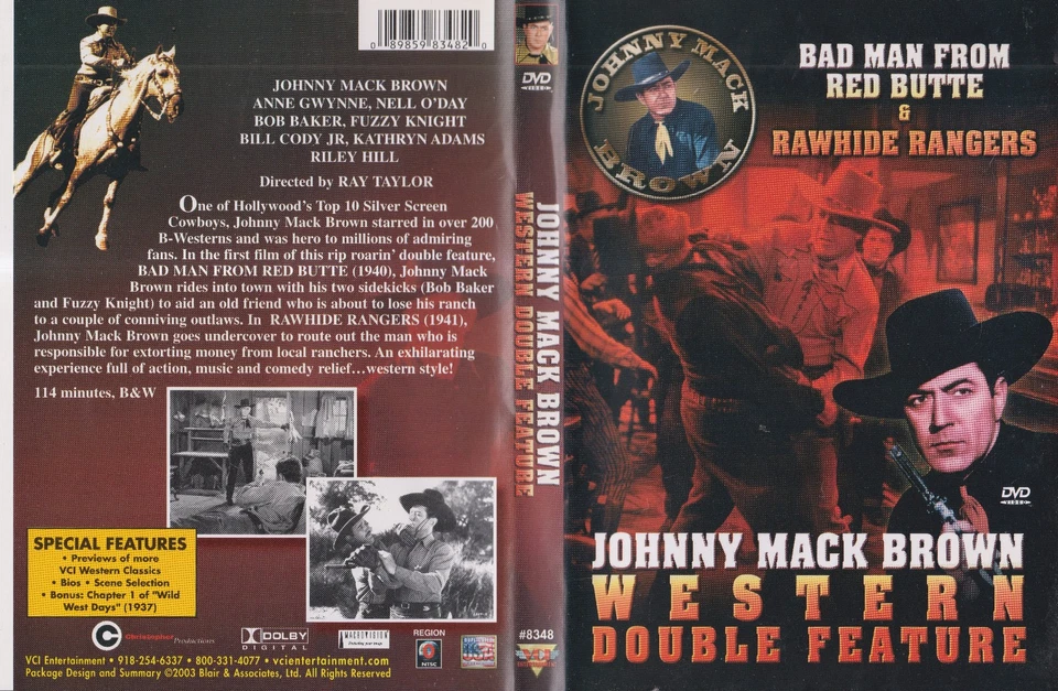 Johnny Mack Brown - Bad Man From Red Butte / Rawhide Rangers DVD - Image 1 of 1