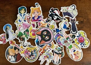 50 Pcs Anime Sailor Moon Vinyl Stickers for Skateboard/Laptop/Book/Luggage - Picture 1 of 1