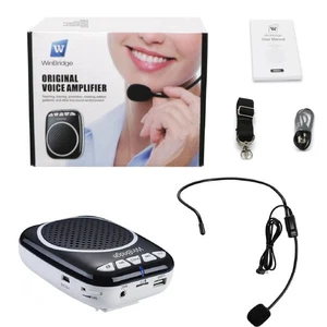 WinBridge WB001 Portable Voice Amplifier and Mic Headset Rechargeable Ultralight - Picture 1 of 4