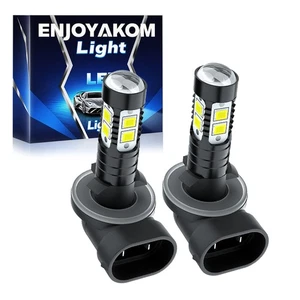 2 pack 881 LED Fog Light Driving Bulbs 862 886 889 894 896 898 Xenon White 6000K - Picture 1 of 11