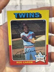 1975 Topps Set-Break #600 Rod Carew NR-MINT NM Near Mint Vintage Baseball Card - Picture 1 of 3