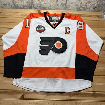 Philadelphia Flyers Mike Richards #18 NHL Hockey Winter Classic Jersey - Size 48 - Image 1 of 4