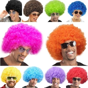 1Pc Clown Cosplay Wig Afro Puff Wigs Adult Kid Funny Wigs Costume Cosplay Props - Picture 1 of 22