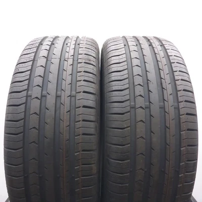 215 55 16 2x Continental 215/55 R16 93W ContiPremiumCont5 Sommerreifen 2021 VOLL - Bild 1 von 4