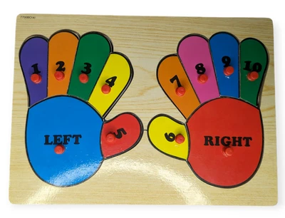 Vintage Wooden Learning Puzzle - Image 1 of 4
