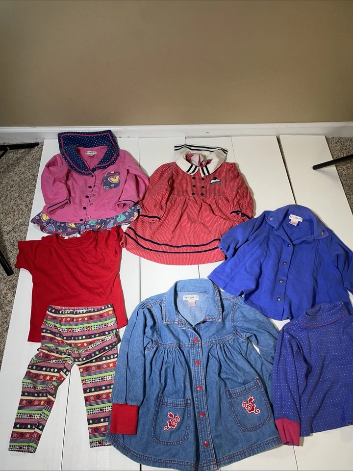 Vintage Rainbow Tag Gymboree Small/med Girls Lot - Image 1 of 4