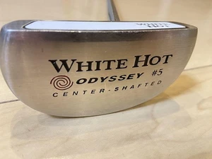 Odyssey White Hot #5 2 Dot Center Shaft Putter 33" Used Good Condition - Picture 1 of 12