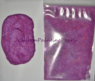 CUSTOM PAINTING PEARLS 25g Purple Holographic Halo Metal Flakes .004" Gallon HOK