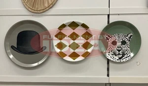Brand New IKEA GALLERISKOG Multicolor Decorative Wall Plate Set Of 3 205.380.71 - Picture 1 of 4