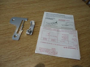 BROTHER OVERLOCKER CURLING AUFSATZ MODELLE 523ND&526D.  NEU. - Bild 1 von 3