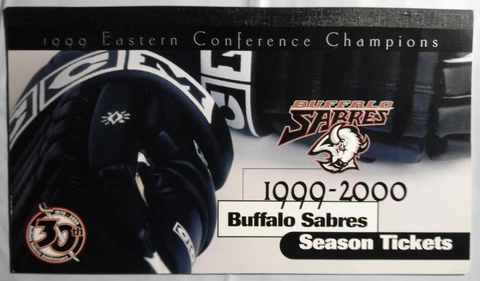 BUFFALO  SABRES  TICKETS  41  UNUSED  TICKETS  30th  ANNIVERSARY 1999 -2000 Cover