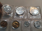 South Africa Uncirculated Coin Collection Set Lot Group 7 Coins