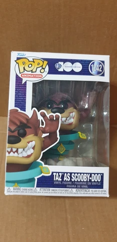 Funko Pop! Animation: WB 100 Looney Tunes, Taz as Scooby-Doo 1242 Action Figure Cover