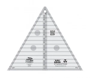 (Vendedor de EE. UU.) Creative Grids 60 grados triángulo 8-1/2 pulgadas CGRT60 - Imagen 1 de 1