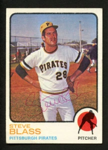Steve Blass #95 signed autograph auto 1973 Topps Baseball Trading Card - Picture 1 of 1