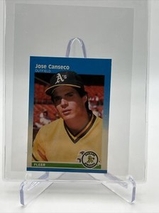 1987 Fleer Classic MINI Jose Canseco Baseball Card #17 Mint FREE SHIPPING