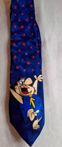 Vintage Fred Flintstone Krawatte 100 % Polyester 58" - Bild 1 von 5