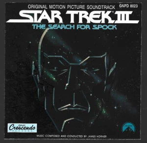 Star Trek III The Search for Spock OST **USA CD Album** VGC James Horner - Picture 1 of 12