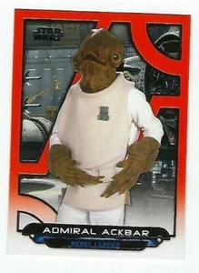 ARCHIVOS GALÁCTICOS STAR WARS NARANJA PARALELO ROTJ-17 ADMIRAL ACKBAR - Imagen 1 de 1