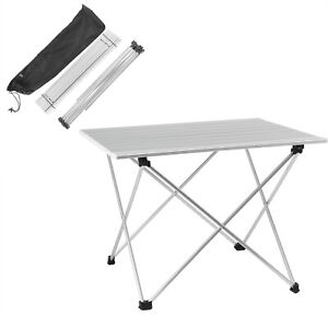 56x46x40cm Alu Campingtisch Gartentisch klappbartisch Tragbar Picknick BBQ Tisch