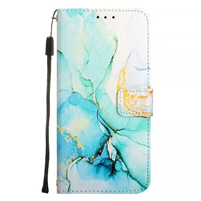 Marble Leather Wallet Phone Case For Infinix Tecno Moto Google TCL ZTE Ulefone - Image 1 of 4