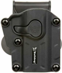 Bulldog Cases Max Multi-Fit Polymer Holster w/ Paddle Left Hand Black MX-001L - Picture 1 of 2