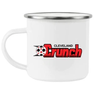 Cleveland Crunch Camping Mug 12 oz. Enamel | MISL Soccer Team - Picture 1 of 1