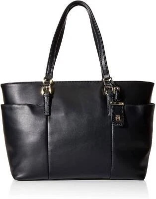 Tommy Hilfiger Julia Smooth Magazine Tote (Peeling Issue) - Image 1 of 4