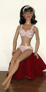 Ready2Wear Soft Pink Bra & Bikini Outfit fit Curvy DeeAnna Denton Peggy 16" - Picture 1 of 1