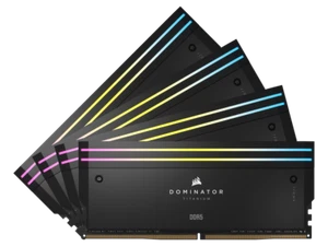 CORSAIR DOMINATOR TITANIUM 96GB (4 x 24GB) DDR5 6400 (PC5 51200) Desktop Memory - Picture 1 of 12