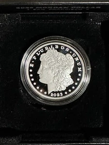 Proof 2023 S MORGAN Silver Dollar Coin .999 with Original Mint Box & COA - Picture 1 of 8