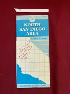 North San Diego, California Area Vintage map - Picture 1 of 8